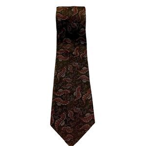 Vintage Silk Seahorse Pattern Tie